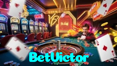 BetVictor casino presented on mobile device in Pakistan with slots and live games